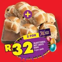 Shoprite Traditional hot cross buns offer