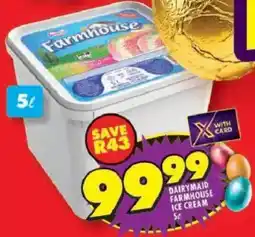 Shoprite Dairymaid farmhouse ice cream offer