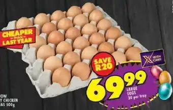 Shoprite Large Eggs offer