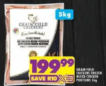 Shoprite Grain field chickens frozen mixed chicken portions offer