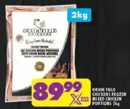 Shoprite Grain field chickens frozen with mixed chicken portions offer