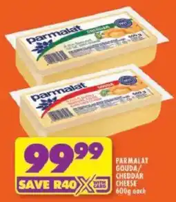 Shoprite Parmalat gouda/ cheddar cheese offer