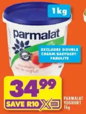 Shoprite Parmalat yoghurt offer
