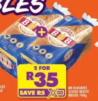 Shoprite BB bakeries sliced white bread offer