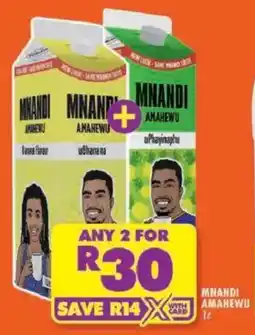 Shoprite Mnandi amahewu offer