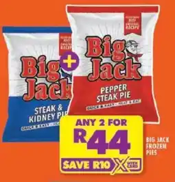 Shoprite Big jack frozen pies offer