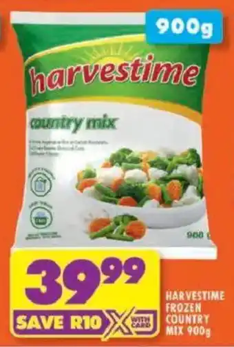 Shoprite Harvestime frozen country mix offer