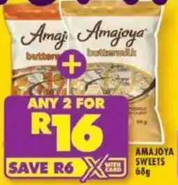 Shoprite Amajoya sweets offer