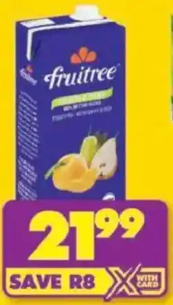 Shoprite Fruitree fruit nectar blend offer