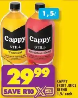 Shoprite Cappy fruit juice blend offer