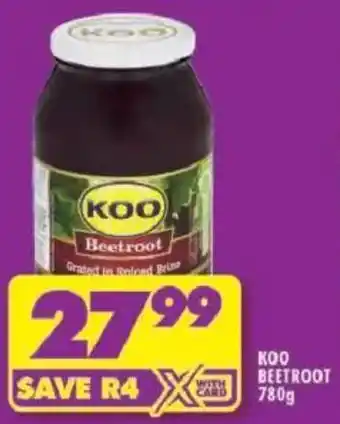 Shoprite Koo beetroot offer