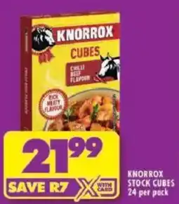 Shoprite Knorrox stock cubes offer