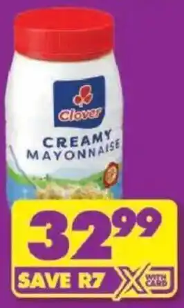 Shoprite Clover mayonnaise offer