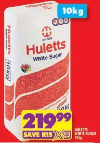 Shoprite Huletts White Sugar offer