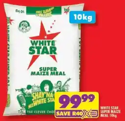 Shoprite White star super maize meal offer