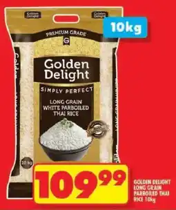Shoprite Golden delight long grain parboiled thai rice offer