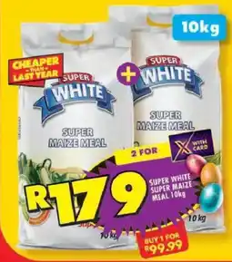 Shoprite Super white super maize meal offer