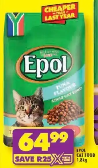 Shoprite Epol cat food offer