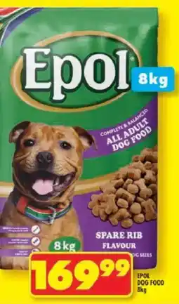 Shoprite Epol dog food offer