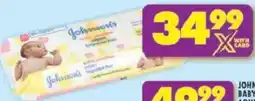 Shoprite Johnson's baby wipes offer