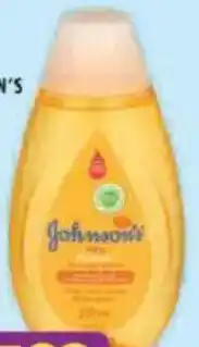 Shoprite Johnson's baby shampoo offer