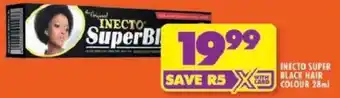Shoprite Inecto super black hair colour offer
