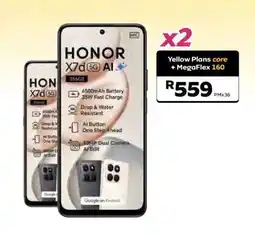 MTN HONOR X7d 5G AI offer