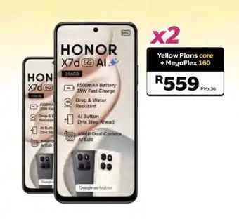MTN HONOR X7d 5G AI offer