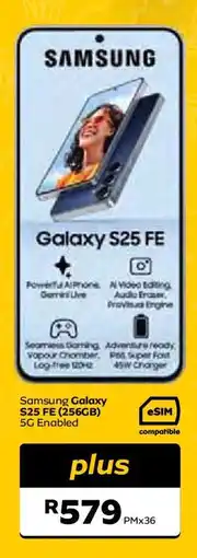 MTN Samsung Galaxy S25 FE (256GB) 5G Enabled offer