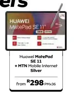 MTN Huawei MatePad SE 11 + MTN Mobile Internet offer
