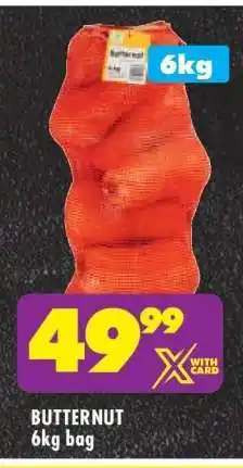 Shoprite BUTTERNUT 6kg bag offer