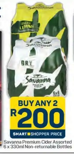 Pick n Pay Savanna Premium Cider Assorted offer