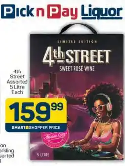 Pick n Pay 4th Street Assorted 5 Litre offer