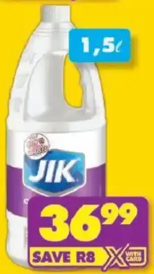Shoprite Jik bleach offer