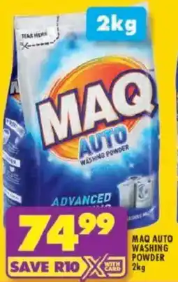 Shoprite Maq auto washing powder offer