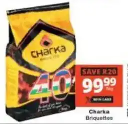 Checkers Charka Briquettes offer