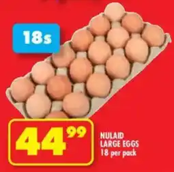 Shoprite Nulaid large eggs offer