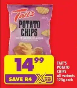 Shoprite Tait's potato chips offer