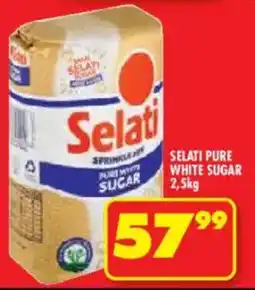 Shoprite Selati pure white sugar offer