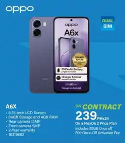 Incredible Connection Oppo A6x offer