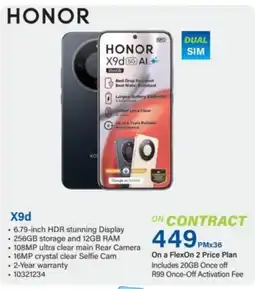 Incredible Connection Honor X9d offer