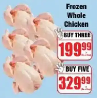 Boxer Frozen Whole Chicken offer