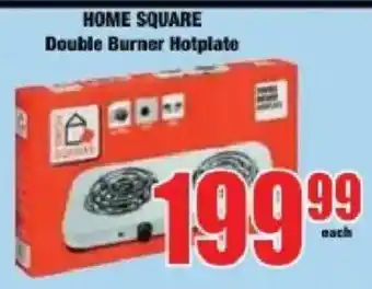 Boxer Home Square Double Burner Hotplate offer