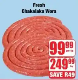 Boxer Fresh Chakalaka Wors offer