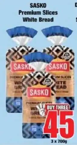 Boxer Sasko Premium Slices White Bread offer