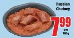Boxer Russian Chutney offer