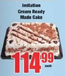 Boxer Imitation Cream Ready Made Cake offer