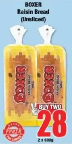 Boxer Boxer Raisin Bread offer