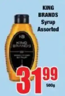 Boxer King Brands Syrup Assorted offer