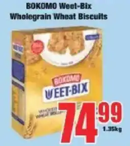 Boxer Bokomo Weet-Bix Wholegrain Wheat Biscuits offer
